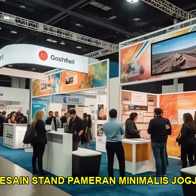 desain stand pameran minimalis jogja